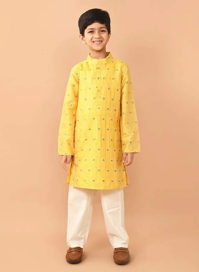 ليل بيكس Printed Kurta Pajama Set