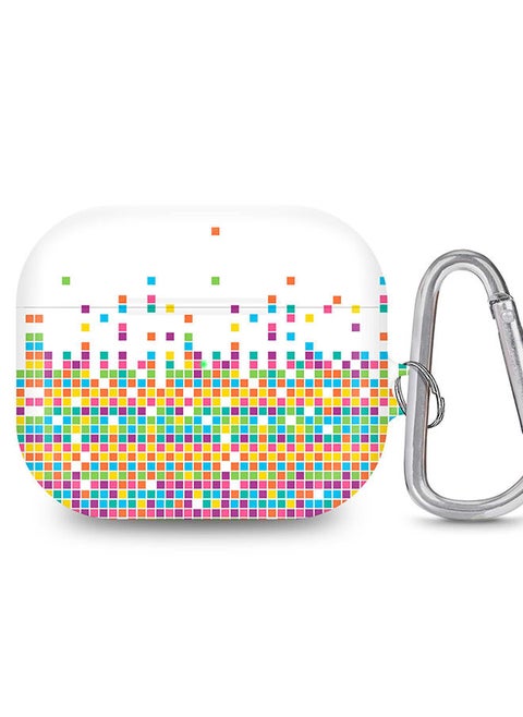 StylePods Case for Airpods 3rd Gen Case With Anti-Lost Keychain - Falling Tiles