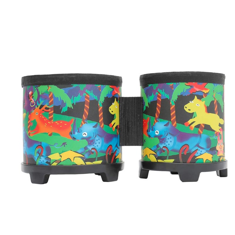 Ubblove Bongo Drum 56 Rhythm Club Drum for Kids Percussion Instrument Music Drums with Colorful Mallets for Baby Children Special Christmas Birthday Gift56 - Image 2