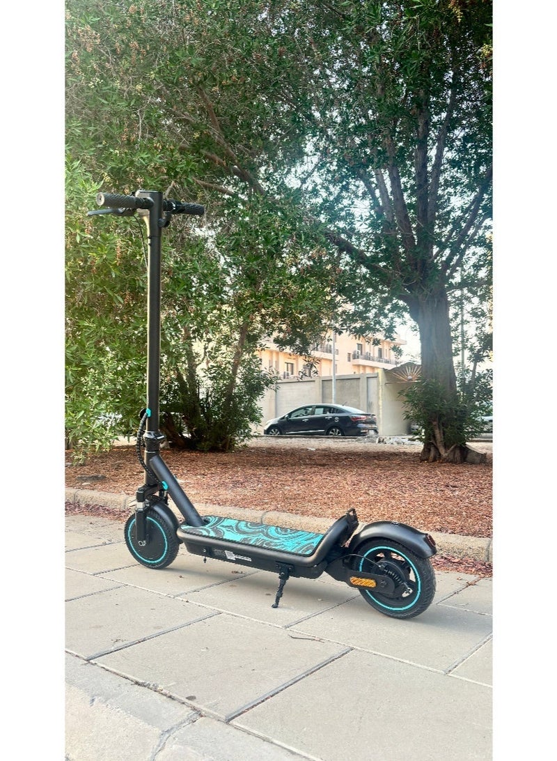 Tecar TS-977 Electric Scooter, Tecar, 8.5-inch frame size, with suspension and LED light - Image 2