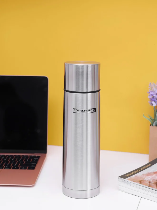 Royalford Double-wall Construction 304 Stainless Steel Vacuum Flask 1000ml