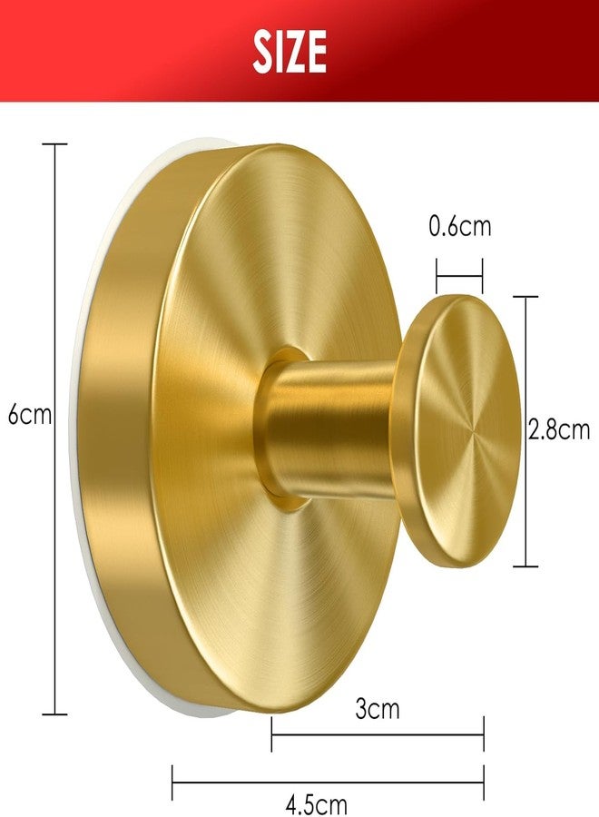 Linwnil Suction Cup Wreath Hanger，Suction Cup Hooks Hanging 10Lbs，Waterproof Suction Cup Wreath Holder for Windows, Shower, Wreaths，Smooth Doors (2, Gold) - Image 2