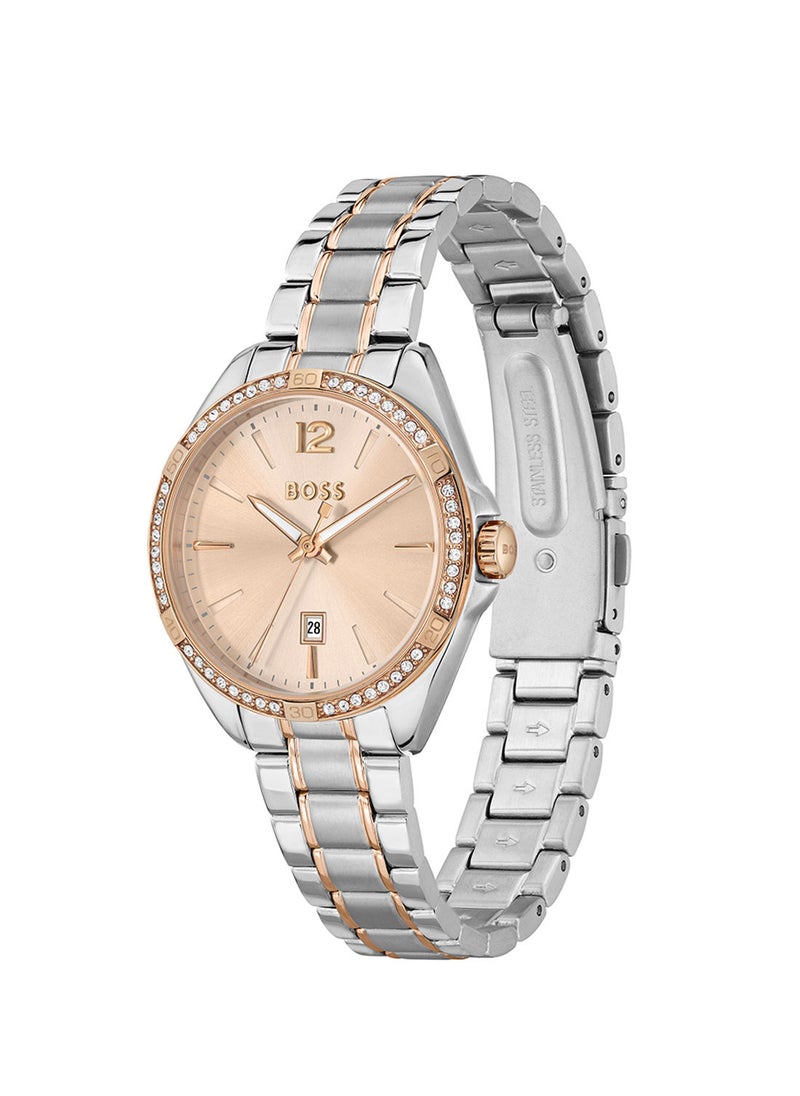 HUGO BOSS - Women's Felina Camel Dial Watch - 1502622 - Image 1