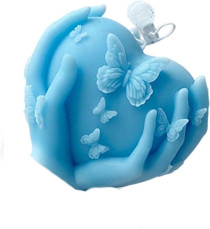 Heart Shape Scented with Lasting Burn for Table Decors Stress Relief Fruit Scented - Image 5
