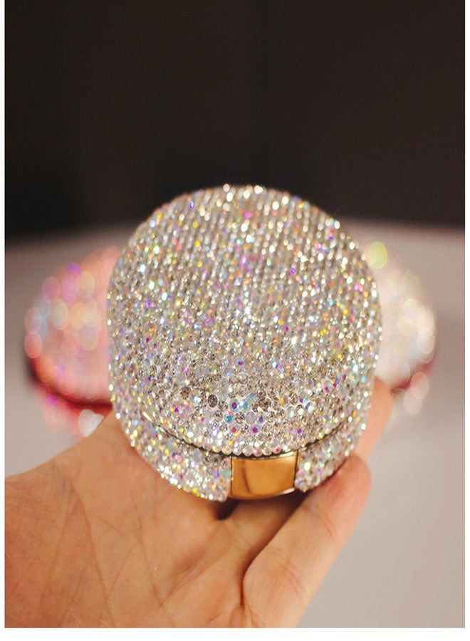 Bestbling Bling 15g 0.5oz Capacity Powder Container with Puff Portable Reusable DIY Empty Makeup Powder Case Container Air Cushion Powder Puff case contains (Silver) - Image 5