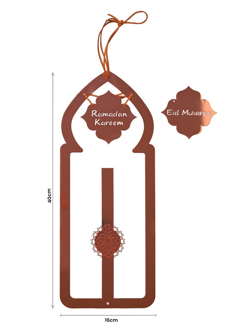 Hilalful HILALFUL Ramadan & Eid Door and Wall Décor | Suitable For Hanging on Doors and Walls | Perfect Festive Gift for Home Decoration in Ramadan, Eid, Birthdays, Weddings, Housewarming  - Image 3