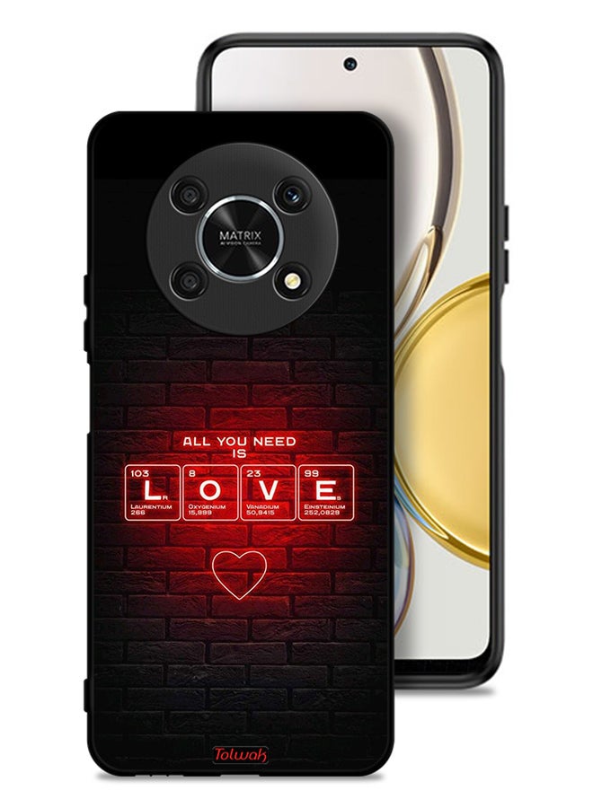 Tolwak Honor X9 5G Protective Case Cover All You Need Is Love - Image 1