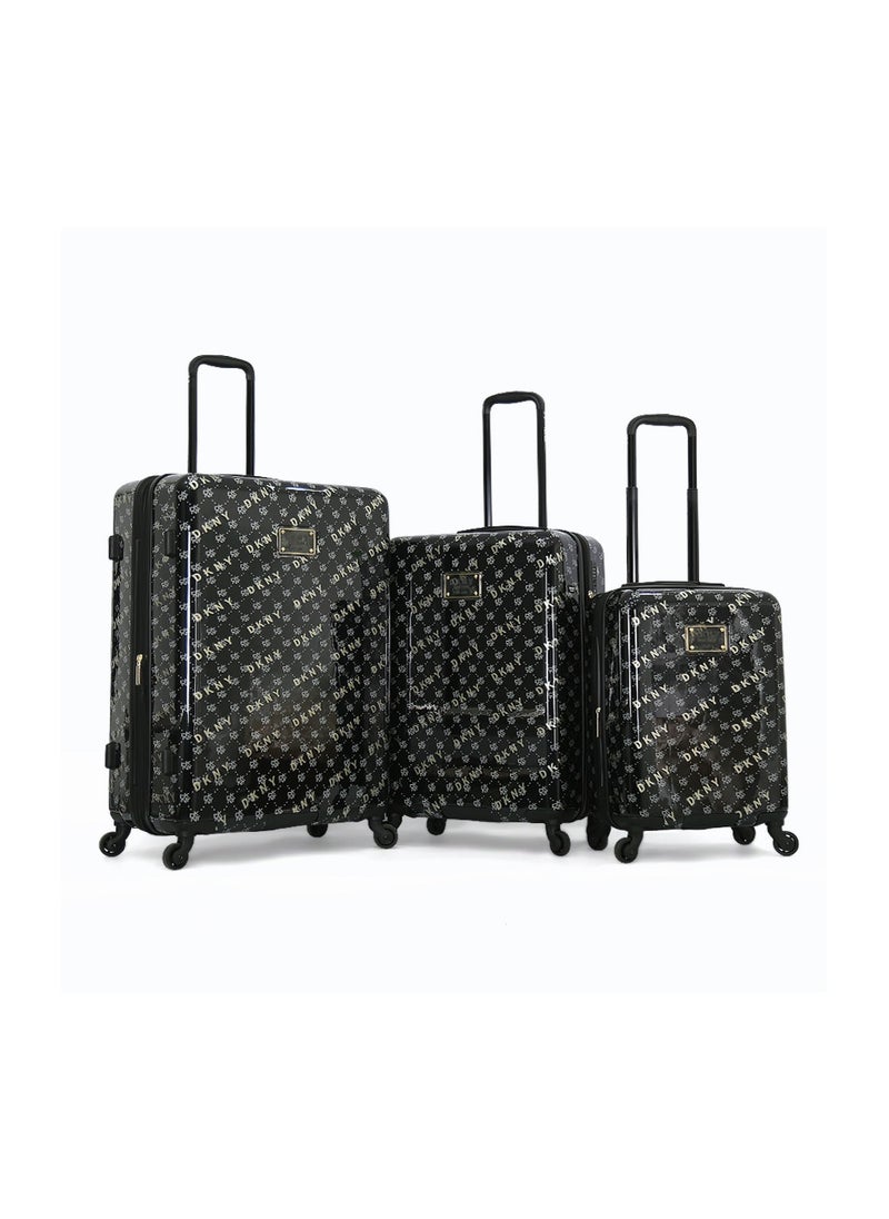 DKNY - DKNY Hardside Luggage Trolley 3 Pcs Set - Image 1