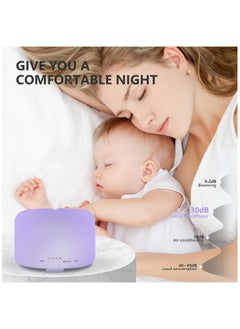 Arabest Ultrasonic Air Humidifier, Essential Oil Diffuser with 7-Colour LED Lights, Aromatherapy Diffusers for Home and Office  - Image 4