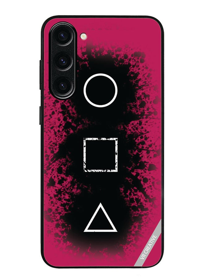 VR CREATIVE Protective Case Cover For Samsung Galaxy S23 Plus Squid Game Design Multicolour - Image 1