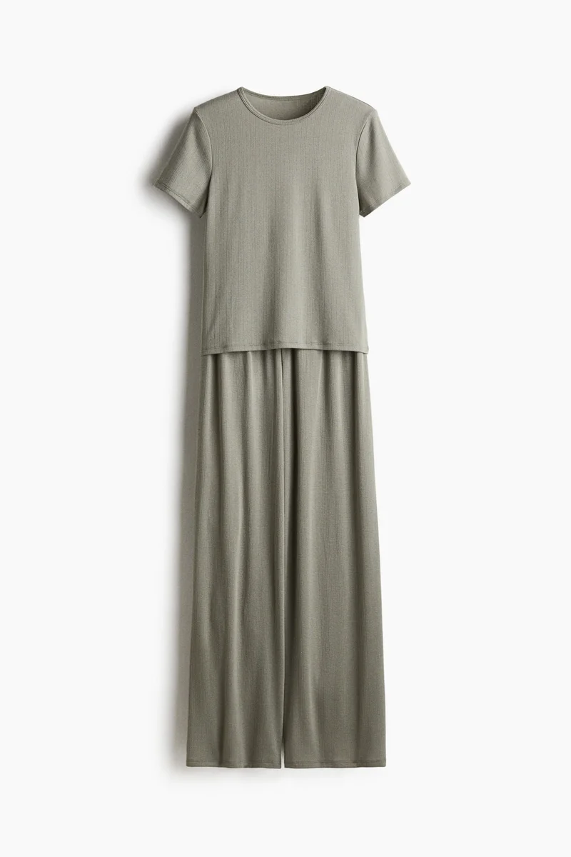 H&M Pointelle jersey pyjamas