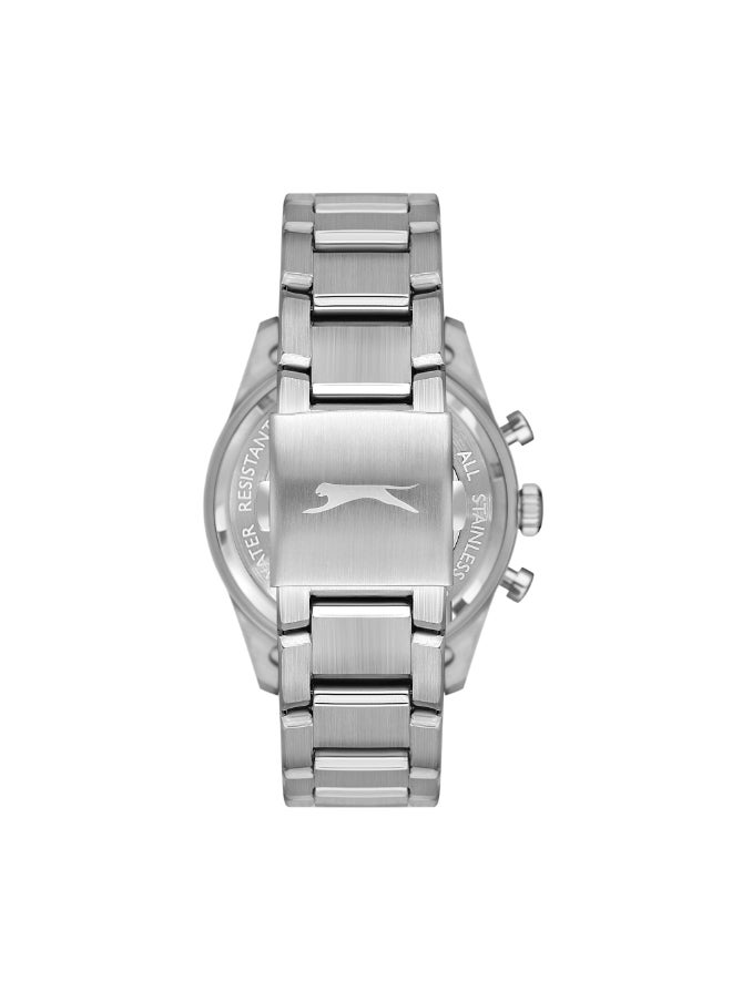 Slazenger SLAZENGER Men Multi Function Dark Blue Dial Watch - SL.9.2399.2.02  - Image 3