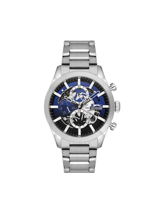 Slazenger SLAZENGER Men Multi Function Dark Blue Dial Watch - SL.9.2399.2.02  - Image 1