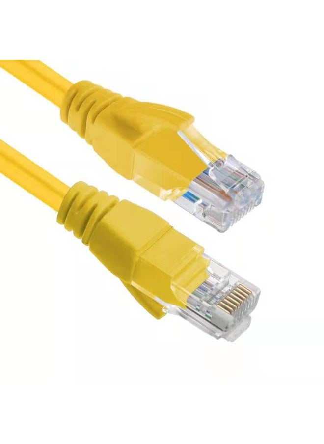 Generic Six Gigabit Cat6 Network Cable Finished Jumper 1m/2/3/5/10/20 M High-speed Network Cable-Color:Orange-Line Length:1.5M  - Image 3