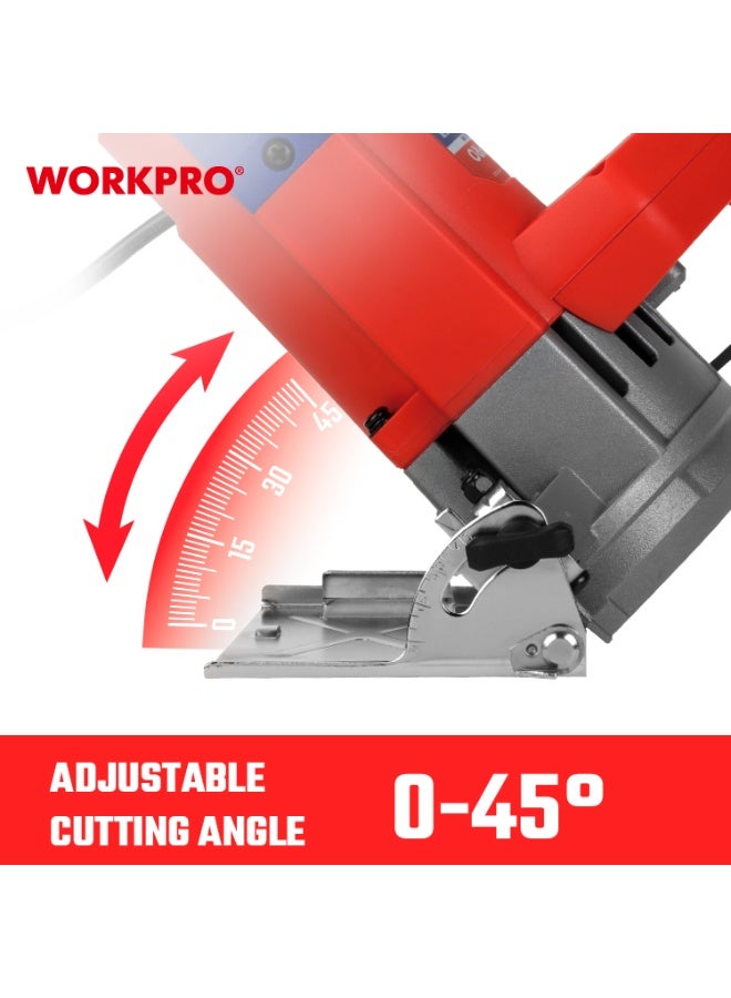WORKPRO 110mm 1400W MARBLE CUTTER - Image 4