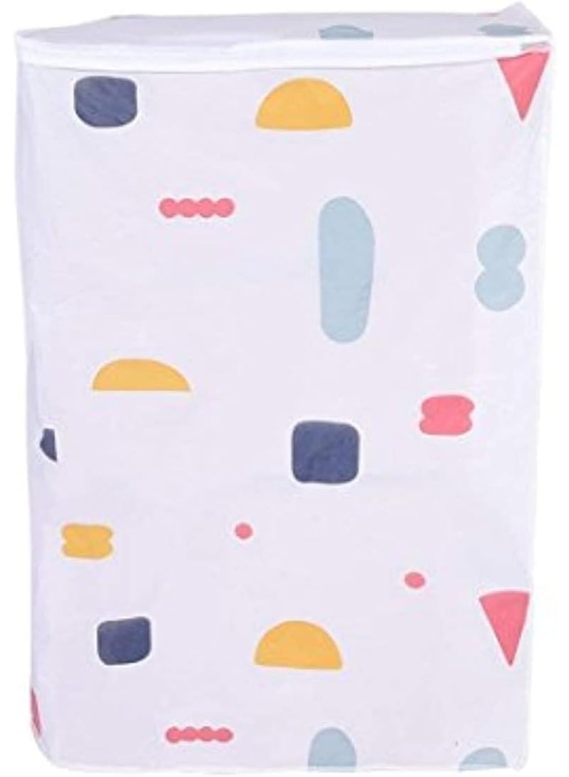 زوبا كفر غسالة متعدد الالوان والاشكال - مقاوم للماء بجودة عالية،  حماية ضد الرطوبة والغبار، كفر غسالة وتر بروف ، كفر غسالة  تحميل علوي كامل بتصميم عشوائي - Image 4