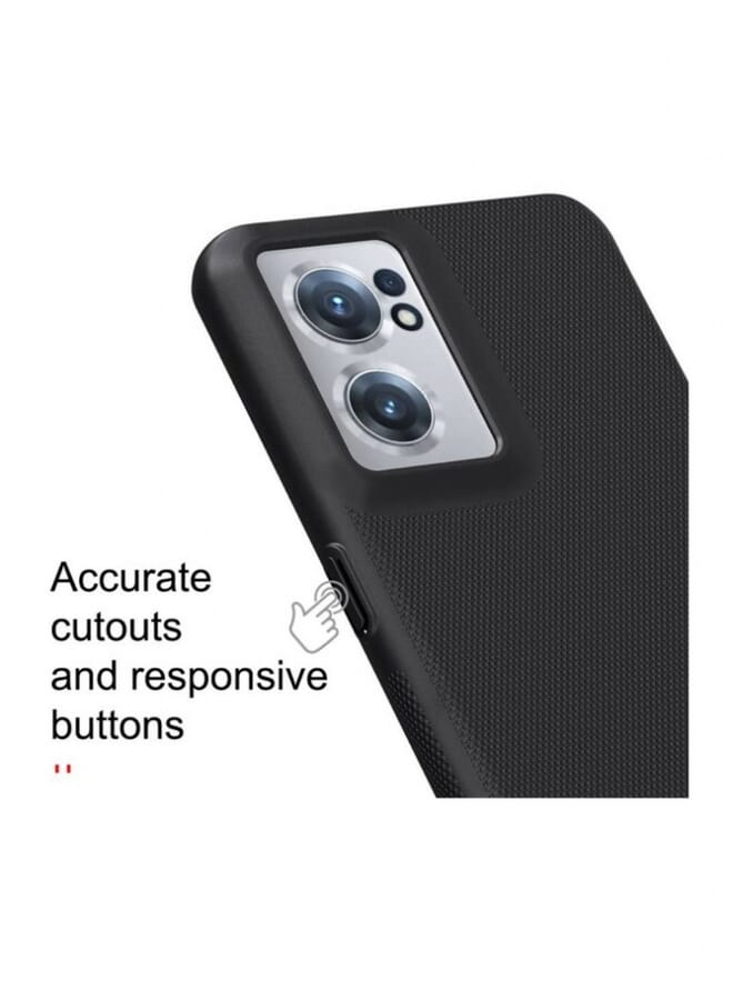 Nillkin Protective Frosted Pc Phone Case Cover For Oneplus Nord Ce 2 5G Black - Image 2
