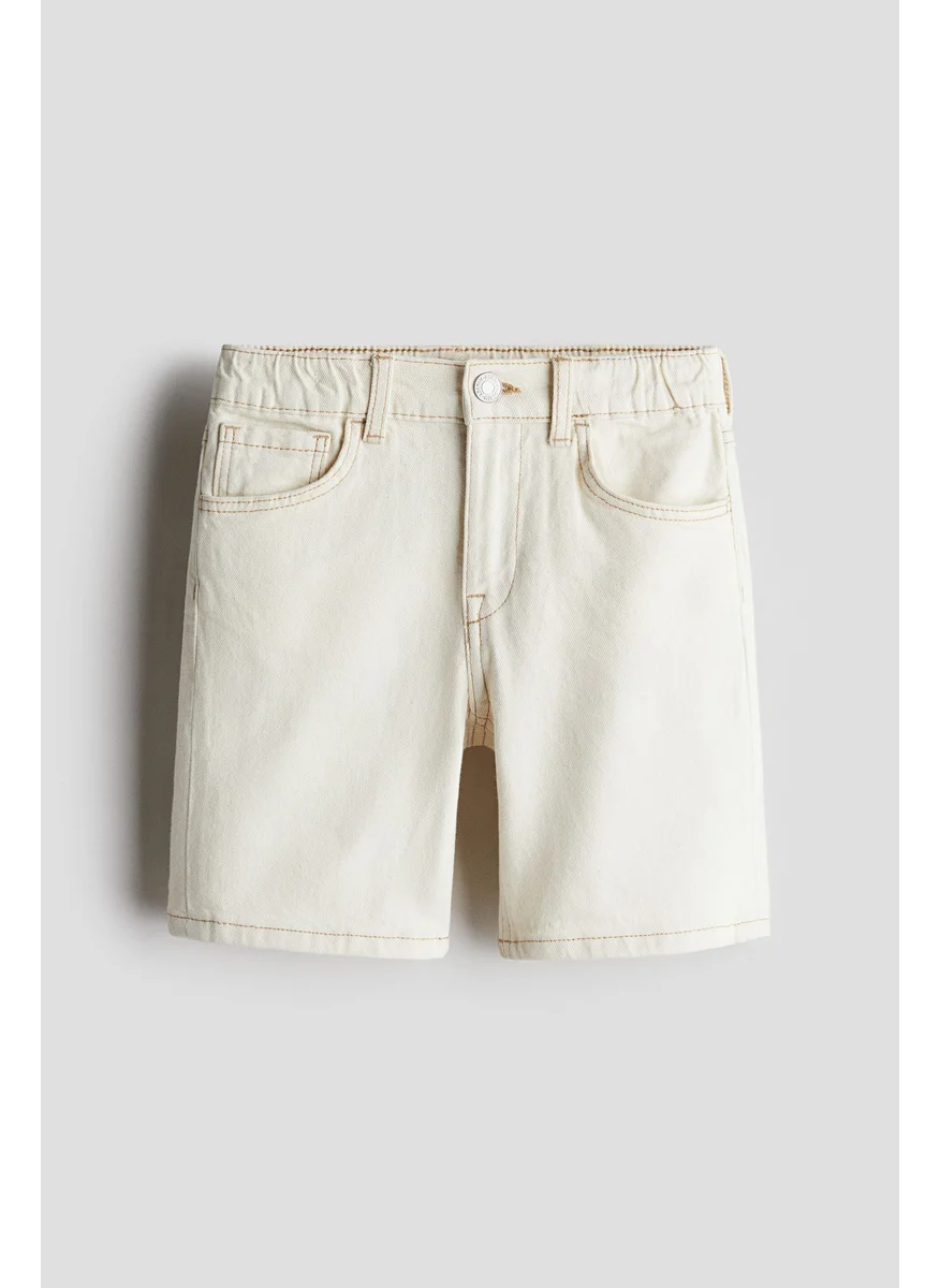 اتش اند ام Loose Fit Denim Shorts