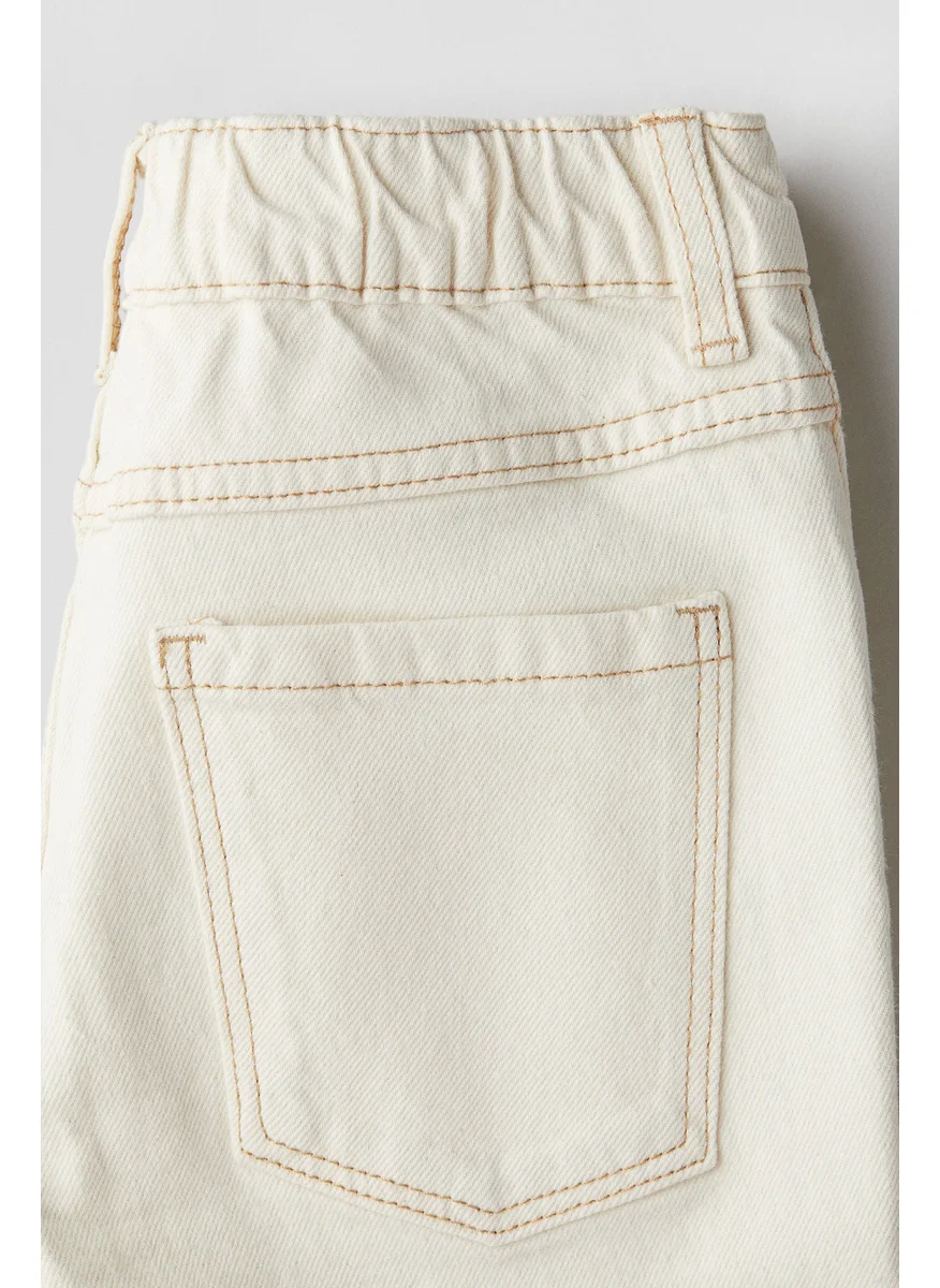 اتش اند ام Loose Fit Denim Shorts