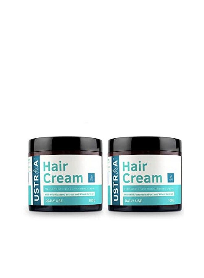 Ustraa Hair Cream For Men For Daily Use (Set Of 2) Style & Nourishment Nonsticky Nonoily Sulphate & Paraben Free - Image 2