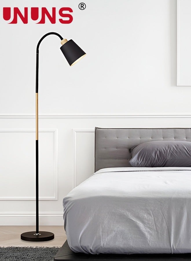 UNUNS LED Floor Lamp,Archiology Arc Lamp,Vintage Pole Lamp With Shade Bulb For Living Room Office Bedroom Indoor Home Behind The Couch - Image 4