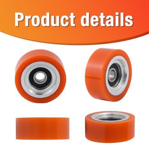 Delixike 70298701P 6Pack-70298701-70568201 Support Roller Bearing Compatible With for Alliance/Huebsch/Speedqueen/IPSO Dryer(6Pack) - Image 3