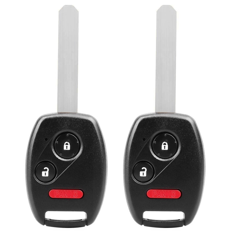 NPAUTO Key Fob Replacement Fits for Honda Pilot 2005 2006 2007 2008 Keyless Entry Remote Control Car Key Fobs CWTWB1U545 35111S9V325 433 Mhz Pack of 2