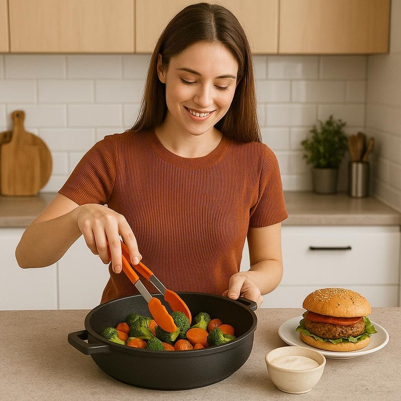 BS B&S PROF Series Saucepan – Induction Base – 28CM – Professional Grade Aluminum Body - Image 2