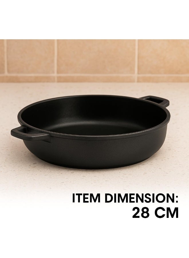 BS B&S PROF Series Saucepan – Induction Base – 28CM – Professional Grade Aluminum Body - Image 5