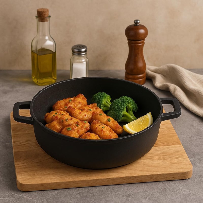 BS B&S PROF Series Saucepan – Induction Base – 28CM – Professional Grade Aluminum Body - Image 4