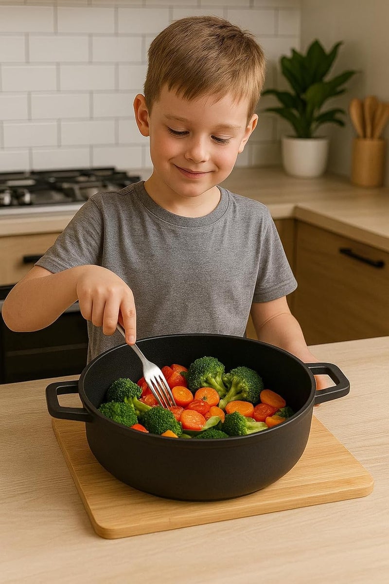 BS B&S PROF Series Saucepan – Induction Base – 28CM – Professional Grade Aluminum Body - Image 3