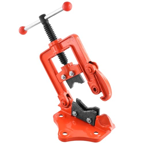 HOIGON 2 PCS 0.4 to 2.4 Inch Bench Pipe Vice, Forged Heavy Duty Forged Pipe Yoke Vise, Pipe Plumbing Vise Tools for Fixing Pipes, Fits 0.4 to 2.4 Inch(10-60mm) - Image 5