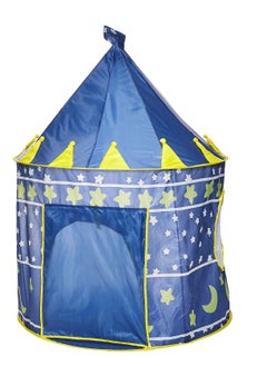 ماركة غير محددة خيمة لعب قلعة الاميرة المنبثقة من TOYS-EGYPT، خيمة لعب محمولة قابلة للطي للاستخدام الداخلي والخارجي (كحلي) الحجم (الارتفاع 135)* العرض 105  - Image 4