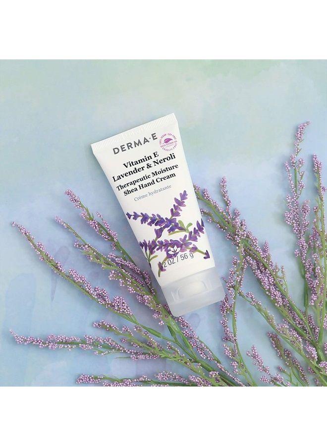 derma-e derma e Vitamin E Lavender & Neroli Therapeutic Moisture Shea Hand Cream, Aqua - Image 4