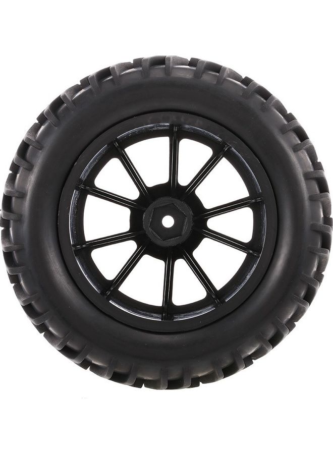 NIBEMINENT 4-Piece 1/10 Double V Tread Pattern Off-Road Tyres Set - Image 2