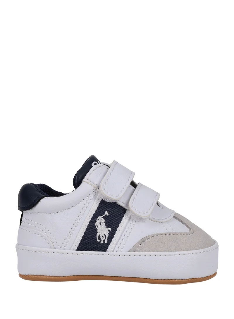 بولو رالف لورين Infant Heritage Court III T-Toe Ez Lataette Sneakers