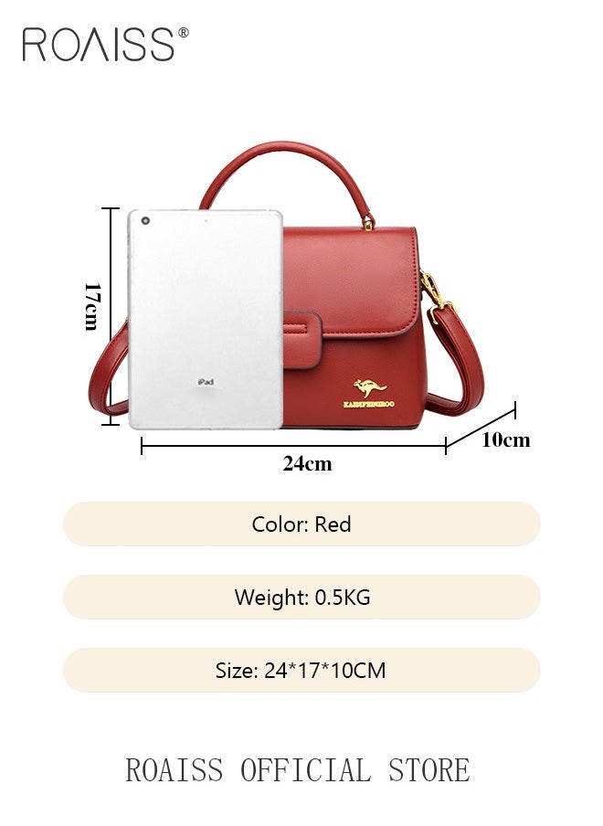 roaiss - Women Shoulder Crossbody Bag Large Capacity Compact and Exquisite Women Handbag - Image 1