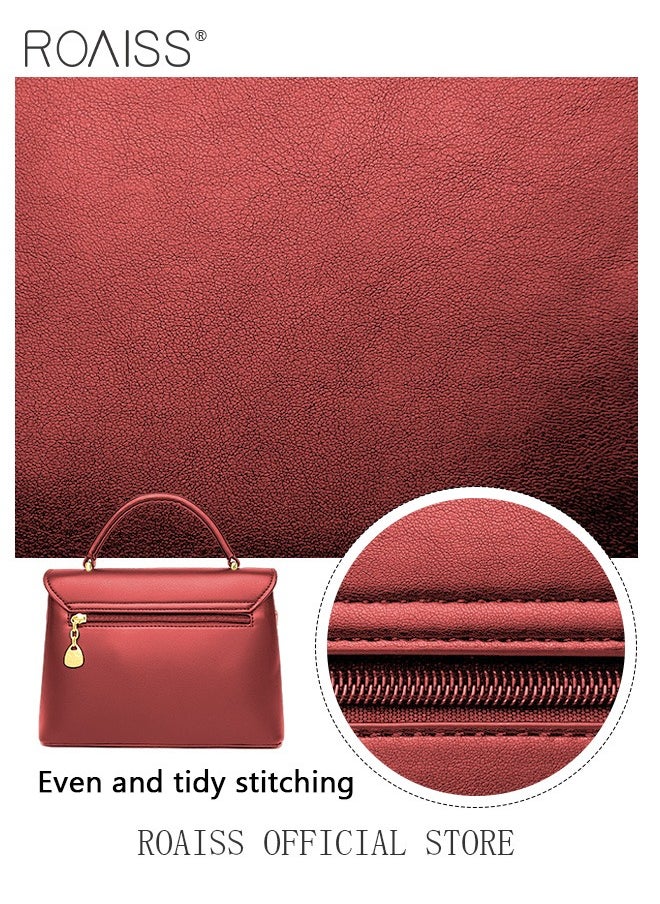 roaiss - Women Shoulder Crossbody Bag Large Capacity Compact and Exquisite Women Handbag - Image 1