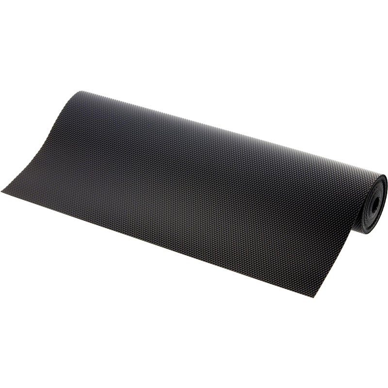 GTV NonSlip Mat for Drawers Fridge Shelves Kitchen Cabinets  Black Insert Mat 48 cm x 500 cm