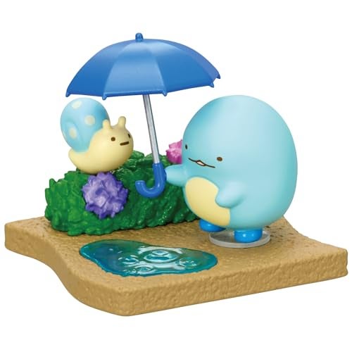 Re-Ment Sumikko gurashi Walking on a Rainy Day Blind Box - Includes 1 of 8 Collectible Mini Figurines - Fun and Versatile Decoration - Image 4