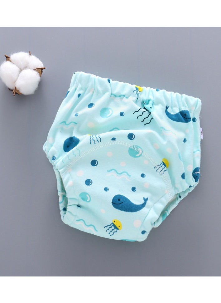 joybuy - 4 Pack Size M Potty Training Pants, Breathable Potty Training Underwear, Unisex Toddler Training Underpants for 0-3 Years Boy and Girls Strong Absorbent Cotton Training Pants - Image 1