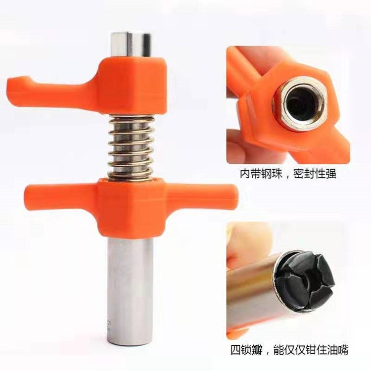 Grease Nozzle: 2nd Generation Single Handle - Compact Portable Design Premium Wear-Resistant Durable Materials for Vehicle Maintenance On-The-Go Use - Image 2