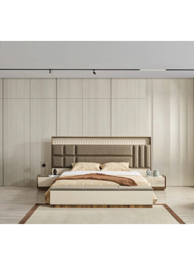MK Kabbani Furniture طقم غرفة نوم داميلة مكون من 7 قطع - Image 1