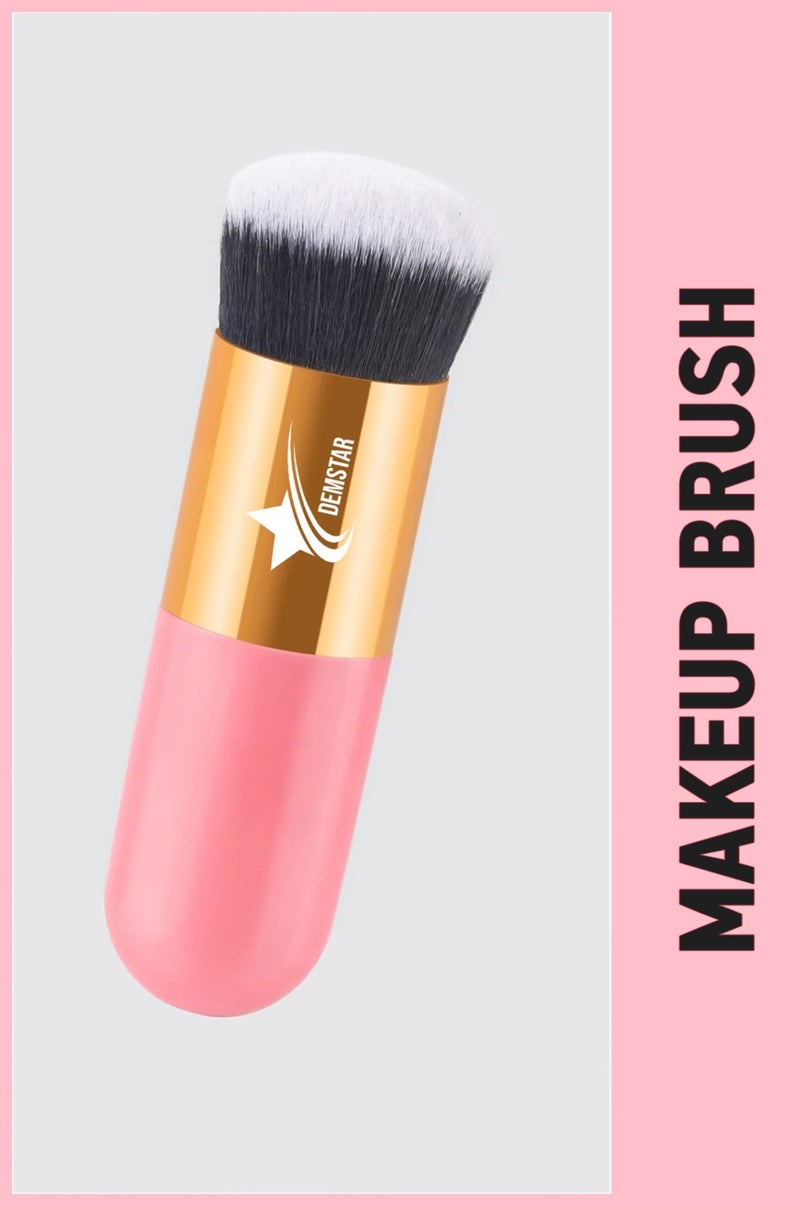 Demstar Professional Make-Up Luxury Kabuki Foundation and Blush Makeup Brush Dm  - Image 1