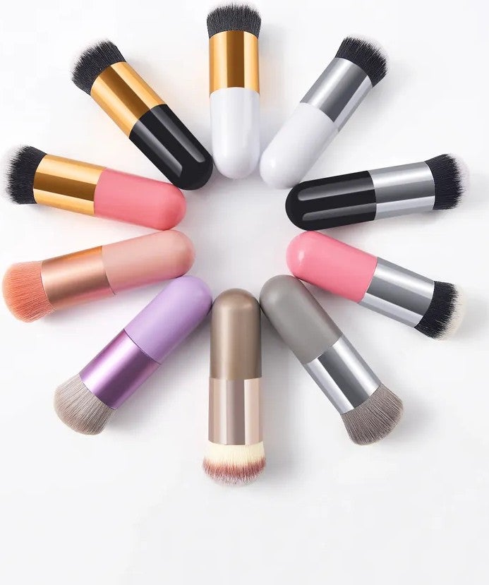 Demstar Professional Make-Up Luxury Kabuki Foundation and Blush Makeup Brush Dm  - Image 3