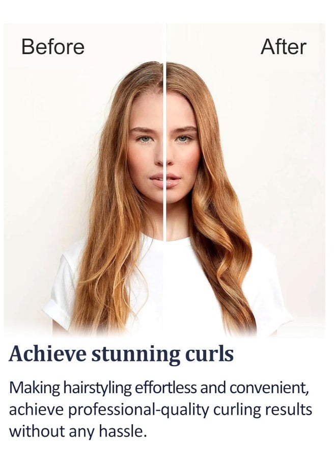 general Automatic Curling Wands Attachments with 2 Curlers for Dyson Supersonic Hair Dryer Airwrap Long Hair Waver Styling Iron Tool Blow Dryer Accessories for Women (Left-Handed) - Image 5