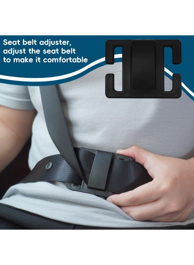 عبوة من قطعتين لضبط حزام الأمان لتقليل انزلاق حزام الكتف حول الرقبة وتقليل تهيج الرقبة - Image 5