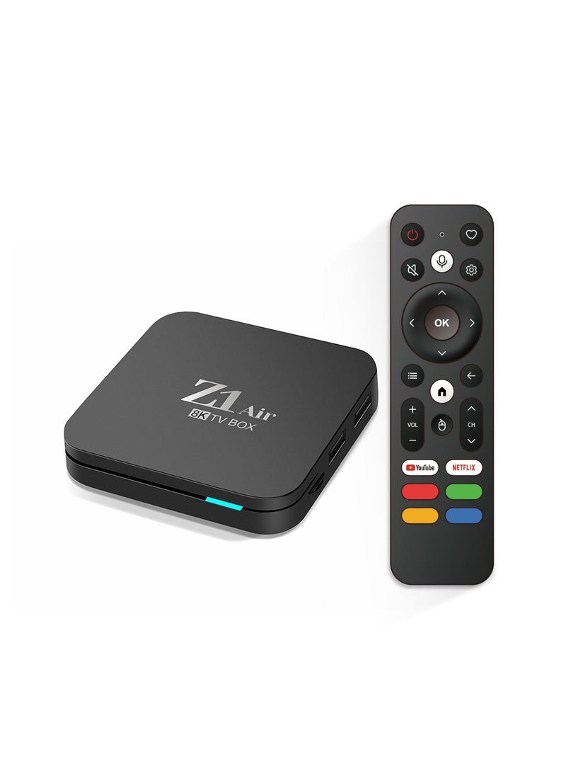 ماركة غير محددة - جهاز Android 12 8K UHD TV Stick & TV Box مع تطبيقات Google Play و YouTube و Chrome وجهاز تحكم عن بعد بوضع الفأرة، استمتع بمشاهدة الأفلام والتلفزيون والراديو والموسيقى والألعاب وتصفح الويب والأخبار. - Image 1