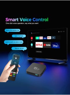 ماركة غير محددة جهاز Android 12 8K UHD TV Stick & TV Box مع تطبيقات Google Play و YouTube و Chrome وجهاز تحكم عن بعد بوضع الفأرة، استمتع بمشاهدة الأفلام والتلفزيون والراديو والموسيقى والألعاب وتصفح الويب والأخبار.  - Image 4