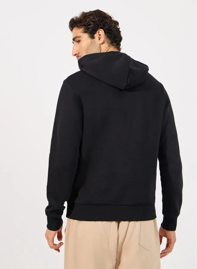 PRODUKT Regular Fit Basic Hoodie with Kangaroo Pocket